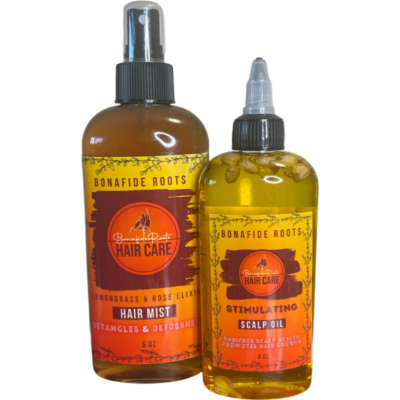 Hair Oil & Hair Elixir Mist Bundle Deal