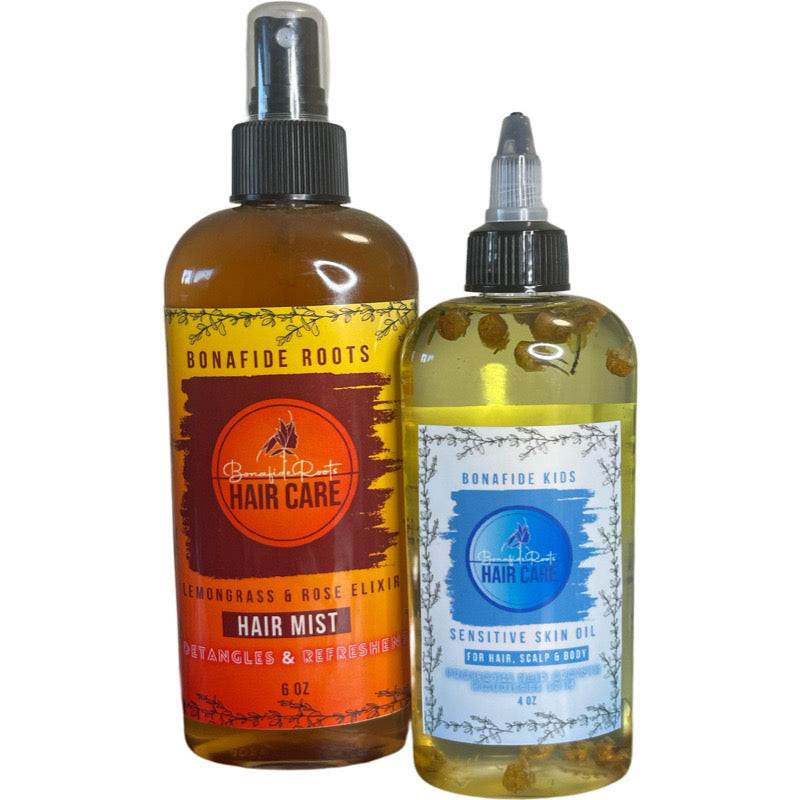 Hair Oil & Hair Elixir Mist Bundle Deal