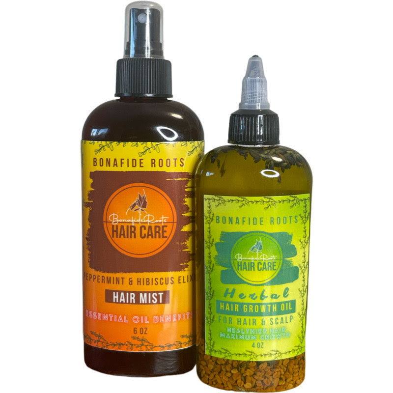 Hair Oil & Hair Elixir Mist Bundle Deal