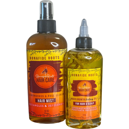 Hair Oil & Hair Elixir Mist Bundle Deal